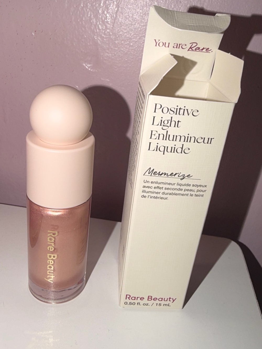 Rare Beauty Positive Light Liquid Highlighter - Rose Gold